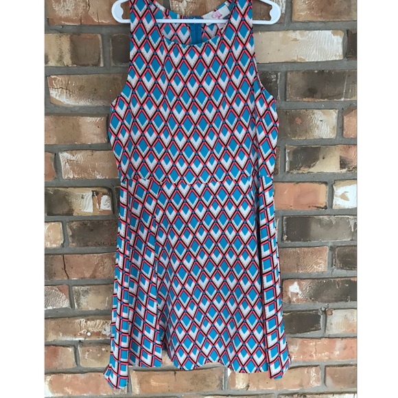 GB Girls Multicolored Sleeveless Dress Size Medium - Picture 1 of 7